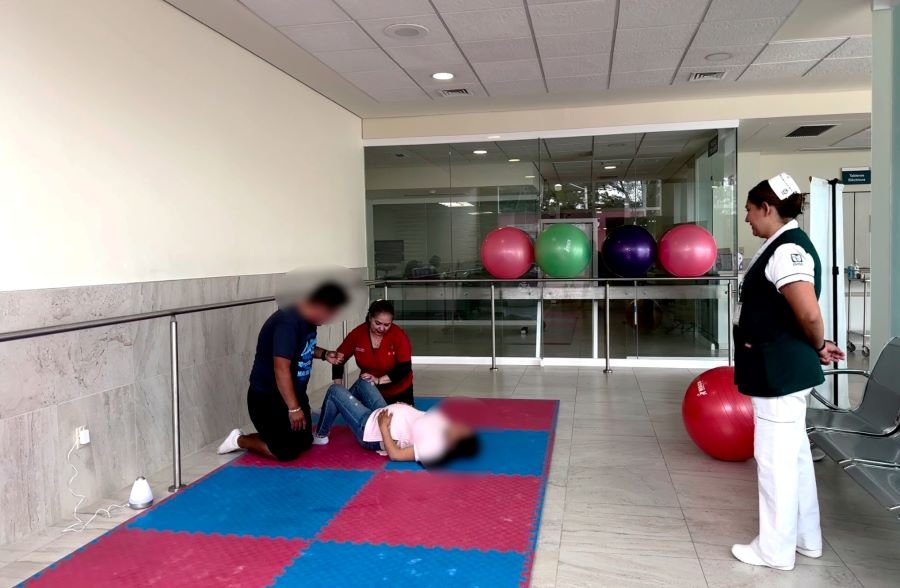 Imparte IMSS Hidalgo Gimnasia Prenatal a Mujeres Embarazadas Derechohabientes