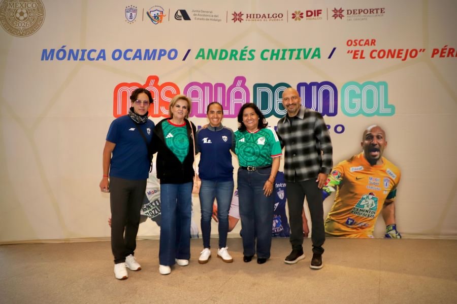 Promueve DIF Hidalgo Salud Mental y Física a Través del Conversatorio “Más Allá de un Gol”
