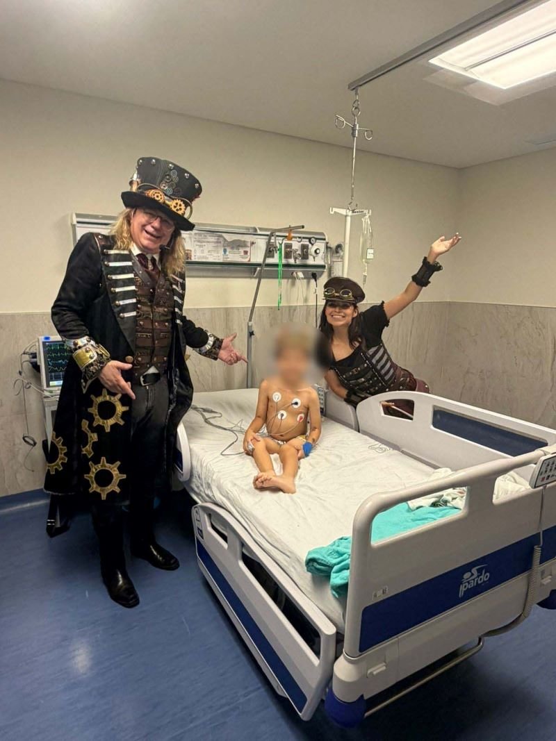 Realiza Hospital General de Zona No. 36 en Pachuca función de magia para pacientes pediátricos: IMSS Hidalgo
