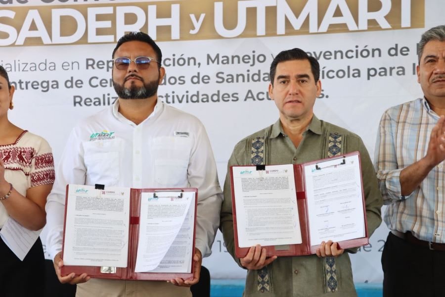 Saderh Acuerda con Utmart impulsar Sector Acuícola en Hidalgo