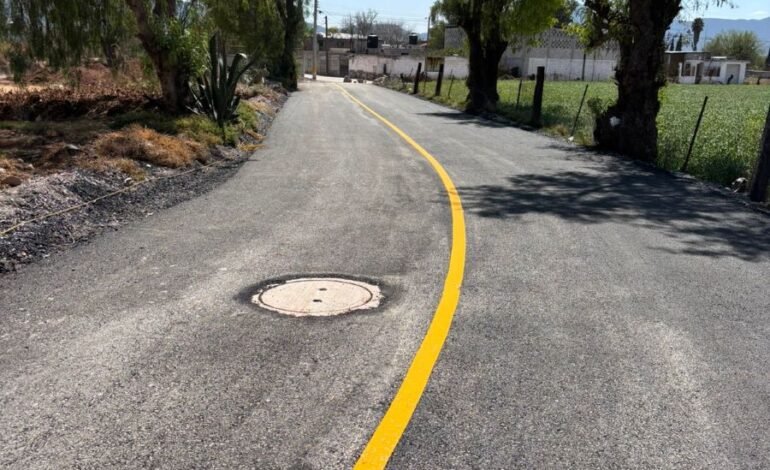Transforma Julio Menchaca Camino Rural en Vialidad Pavimentada de las Villas, en el Municipio de Francisco I. Madero