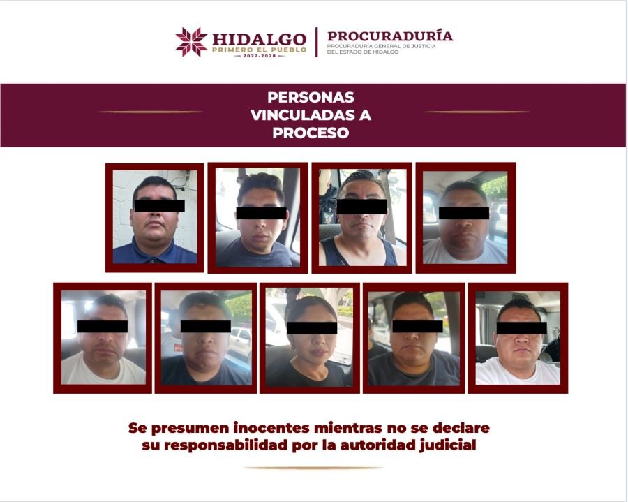 Vinculan a Proceso a Nueve Elementos de Seguridad Pública de Progreso de Obregón por Homicidio Doloso Calificado y Lesiones