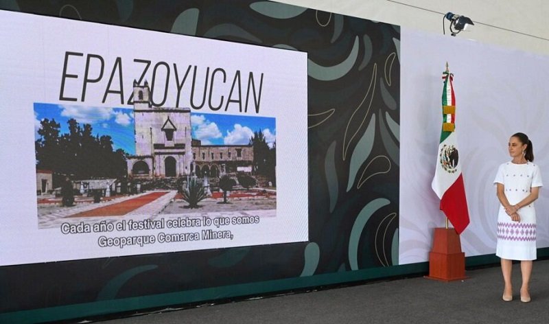 Artesanos del El Nopalillo, municipio de Epazoyucan, fueron reconocidos a nivel nacional en la Mañanera del pueblo.
