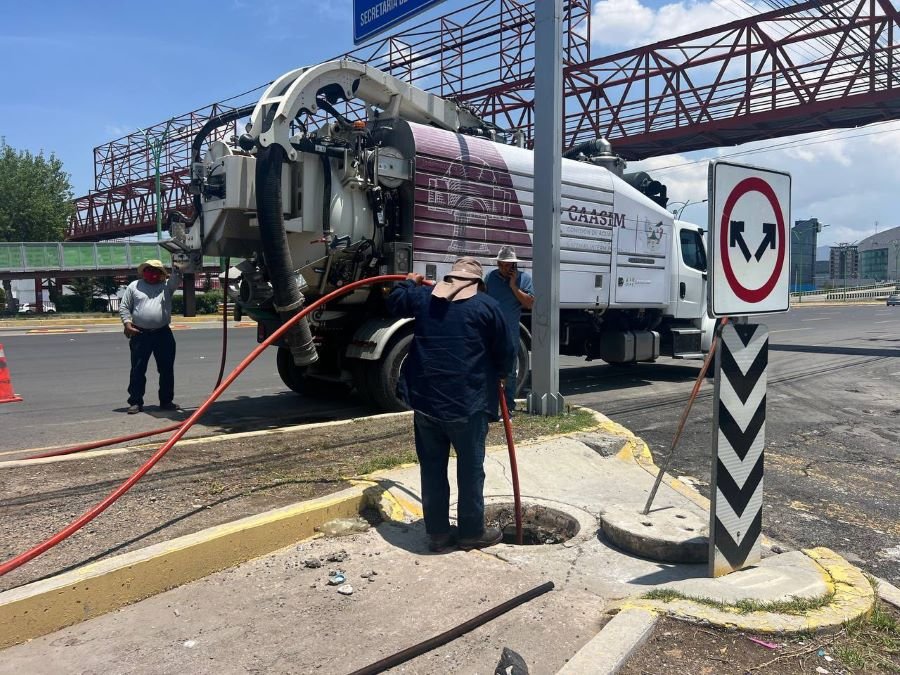 Caasim Refuerza Acciones Preventivas y Despliega Equipo Especializado Ante Pronóstico de Lluvias Intensas