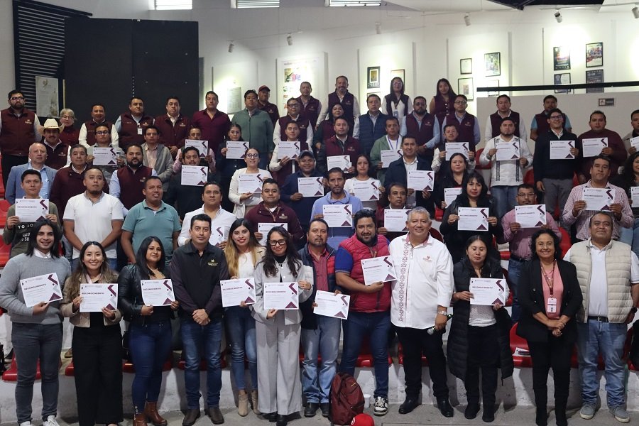 Capacita Sebiso a Servidores del Pueblo