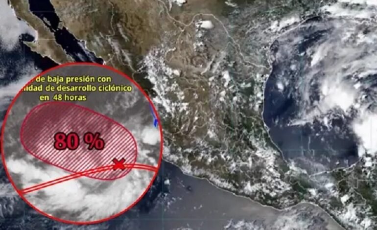 Ciclón “Amanda” Aumenta Al 80% Su Probabilidad de Formación Para Las Siguientes 48 Horas en El Pacífico
