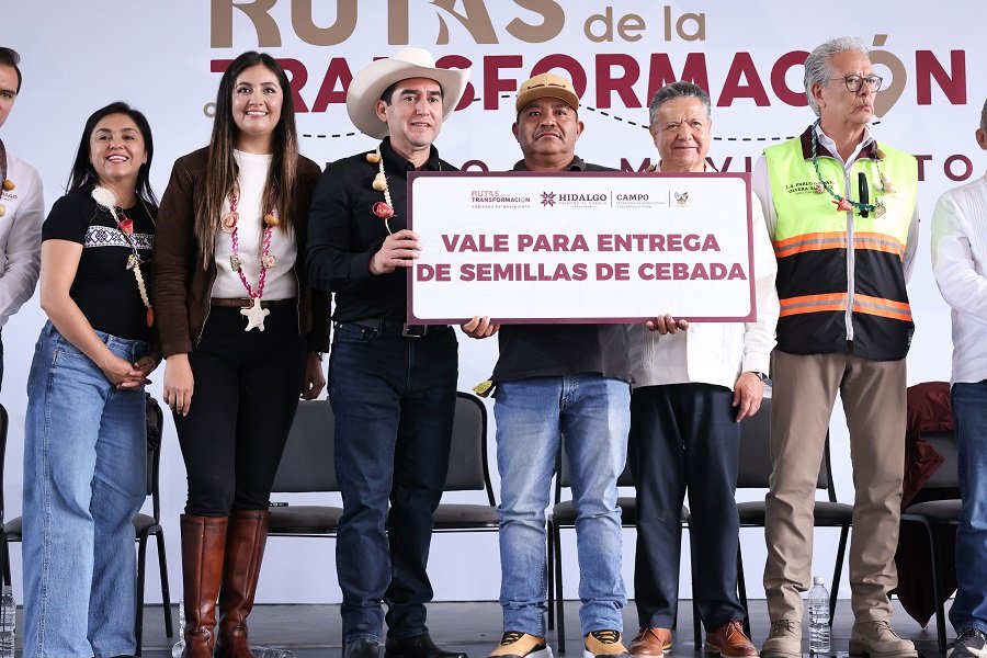 Con más obras y apoyos para Cardonal, “Hidalgo es una potencia en marcha”, afirma Julio Menchaca