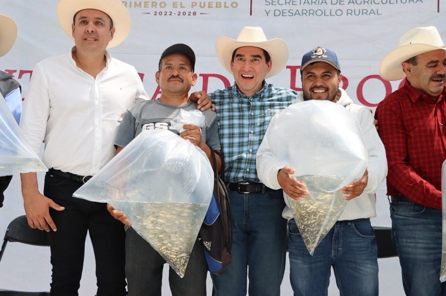 Del suelo al agua: Hidalgo impulsa la productividad del campo con análisis de suelo y crías de peces