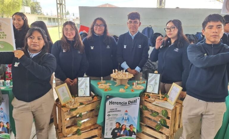 Estudiantes de CONALEP Tizayuca presentan proyectos de innovación