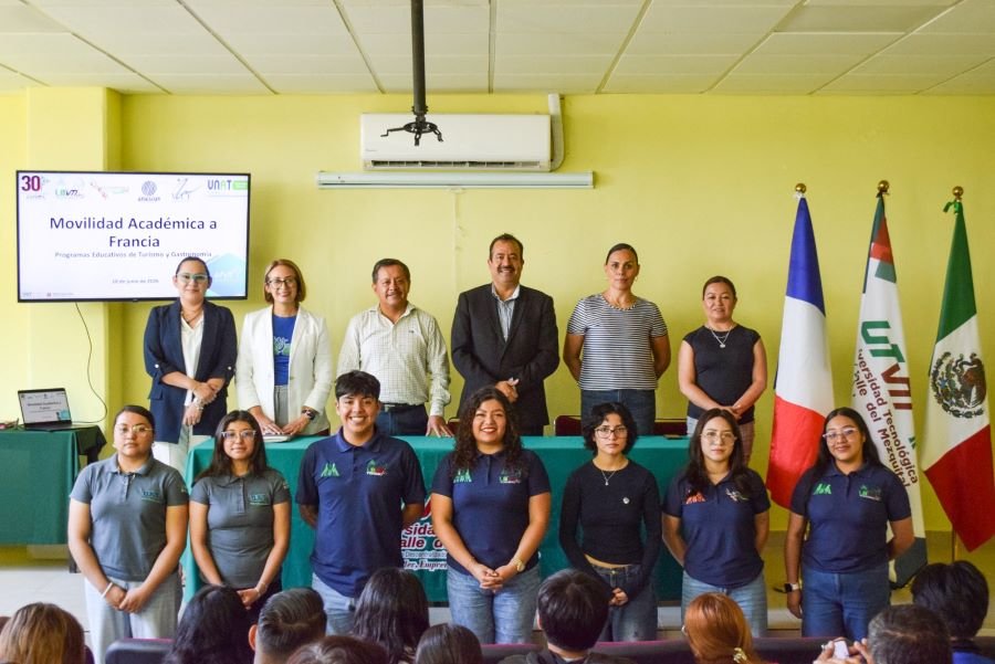 Estudiantes de la UTVM realizarán movilidad académica en Francia.