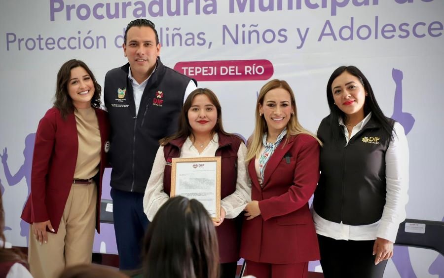 Formalizan Tula y Tepeji Procuradurías de Protección para Niñas, Niños y Adolescentes