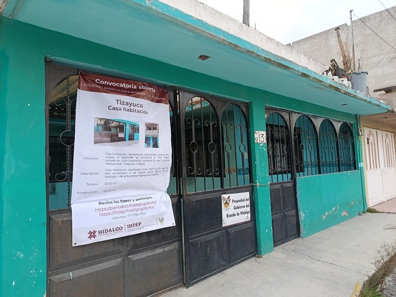 Subasta IHDEP tres inmuebles en Hidalgo: detalles, precios y cómo participar