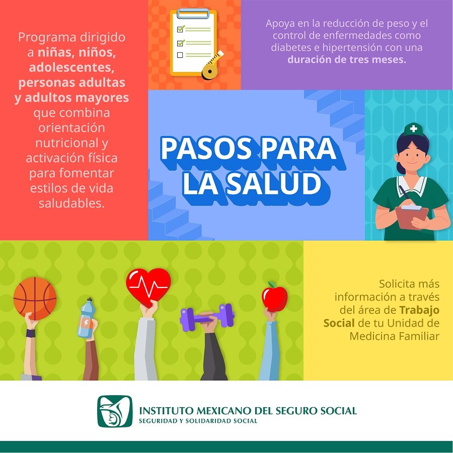 Impulsa IMSS Hidalgo estrategia Pasos por la Salud