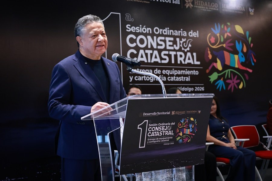 Julio Menchaca Apuesta Por Modernización Catastral en Hidalgo