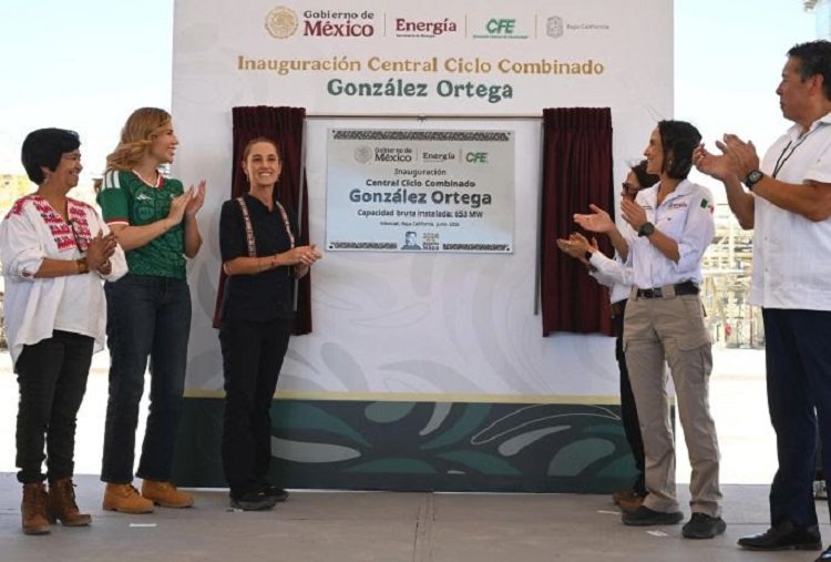 La Producción de Energía Tiene Que Garantizar La Soberanía Nacional: Presidenta Claudia Sheinbaum Inaugura Central Ciclo Combinado de CFE en Mexicali