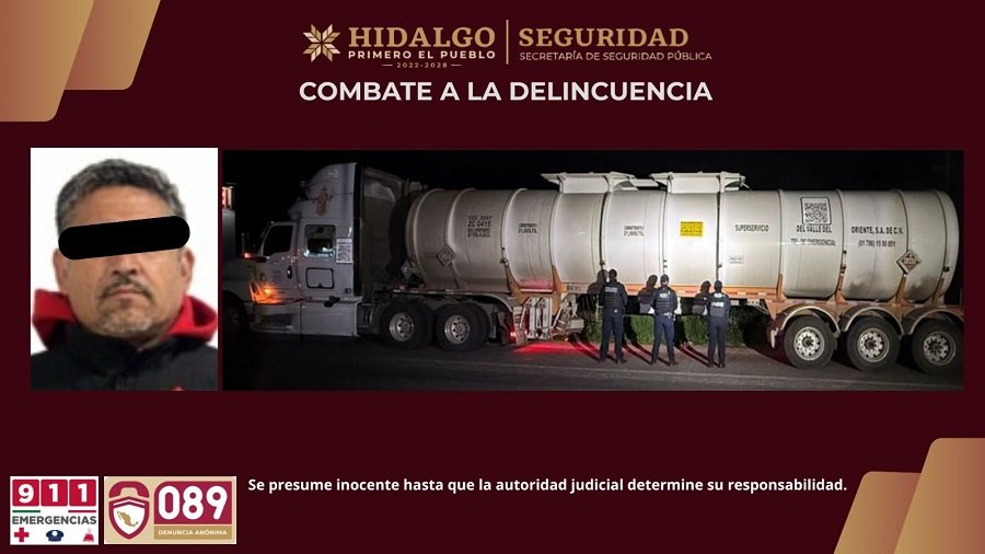 SSPH Asegura 38 Mil 700 Litros de Hidrocarburo de Procedencia Ilegal en Pachuca