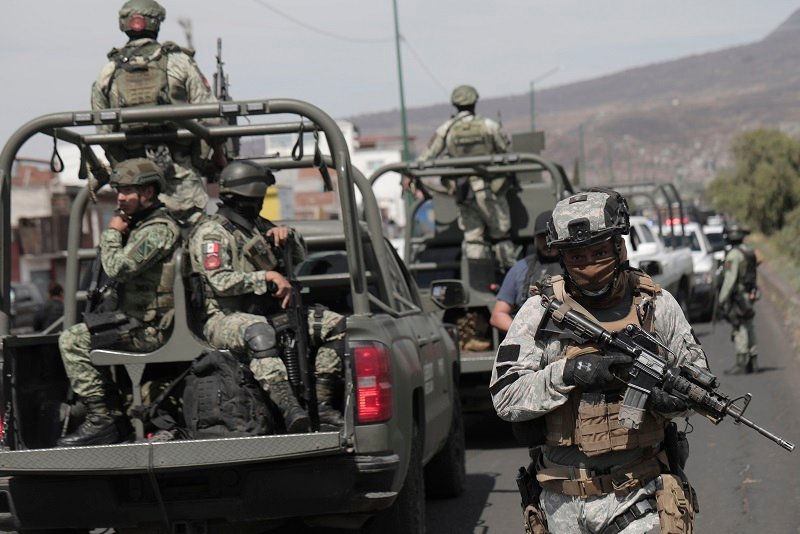 Atacan en Operativo Huachicoleros  a la Guardia Nacional  En Huichapan