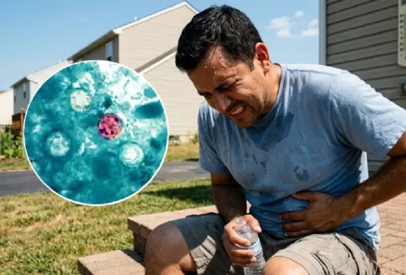 Brote de Diarrea Por Parásito Cyclospora cayetanensis