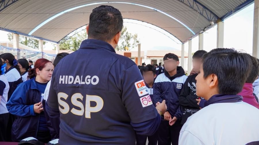 Ciudad Policía llega a Santa Ana Hueytlalpan con la Participación de Más de 250 Estudiantes