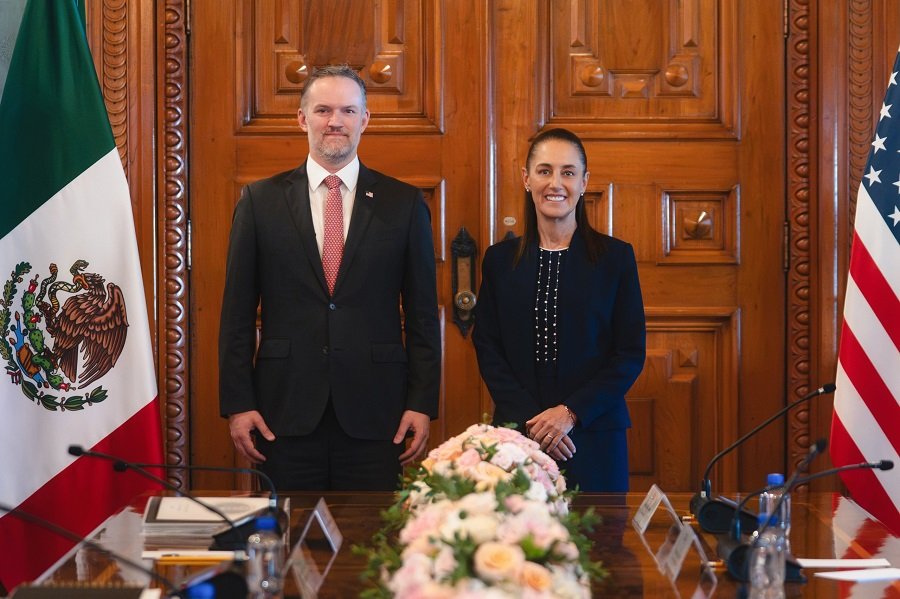 Claudia Sheinbaum Pardo Recibió Al Representante Comercial de Estados Unidos, Jamieson Greer.