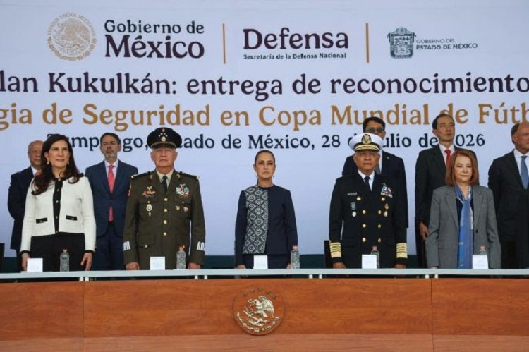 Cuando México Trabaja Unido, No Hay Desafío Que No Podamos Enfrentar: Presidenta Claudia Sheinbaum Entrega Reconocimientos A Servidores Públicos Por Plan Kukulkán Que Garantizó Seguridad En La Copa Mundial Fifa 2026