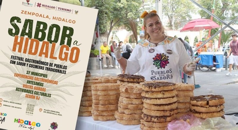 Festival “Sabor a Hidalgo” el Próximo 1 de Agosto en Zempoala