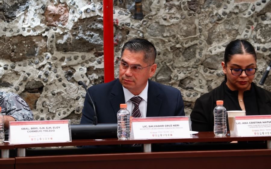Gabinete de Seguridad de Hidalgo presenta resultados en la 6ta. Reunión de Coordinación Interestatal de Paz y Seguridad