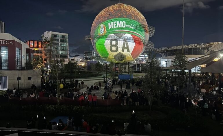 La Pasión Mundialista Continúa En Hidalgo Con Homenajes a Leyendas del Fútbol a Través del Videomapping