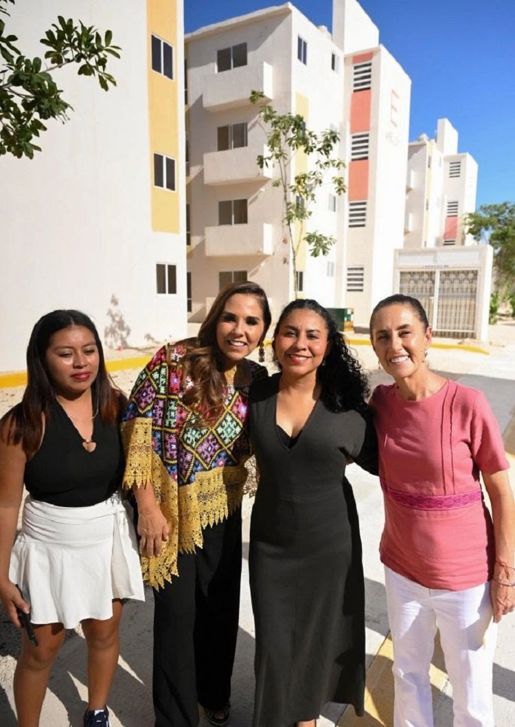 Los Gobiernos Deben Ser Facilitadores Para La Felicidad del Pueblo: Presidenta Claudia Sheinbaum Encabeza Entrega de Vivienda En Cancún, Quintana Roo