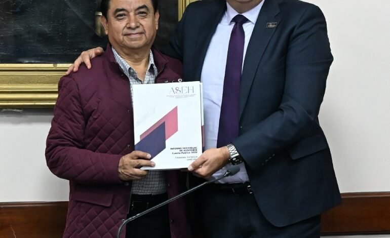 Poder Legislativo Recibe la Primera Entrega de Los Informes Individuales de la Cuenta Pública 2025