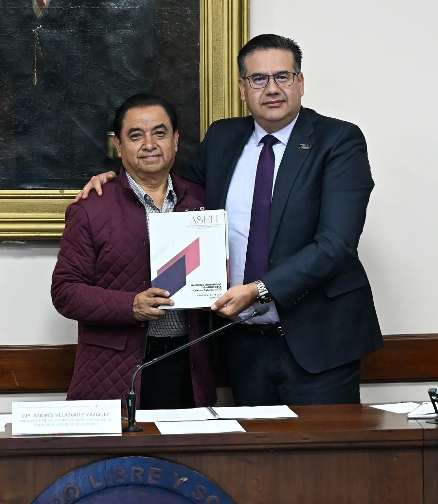 Poder Legislativo Recibe la Primera Entrega de Los Informes Individuales de la Cuenta Pública 2025