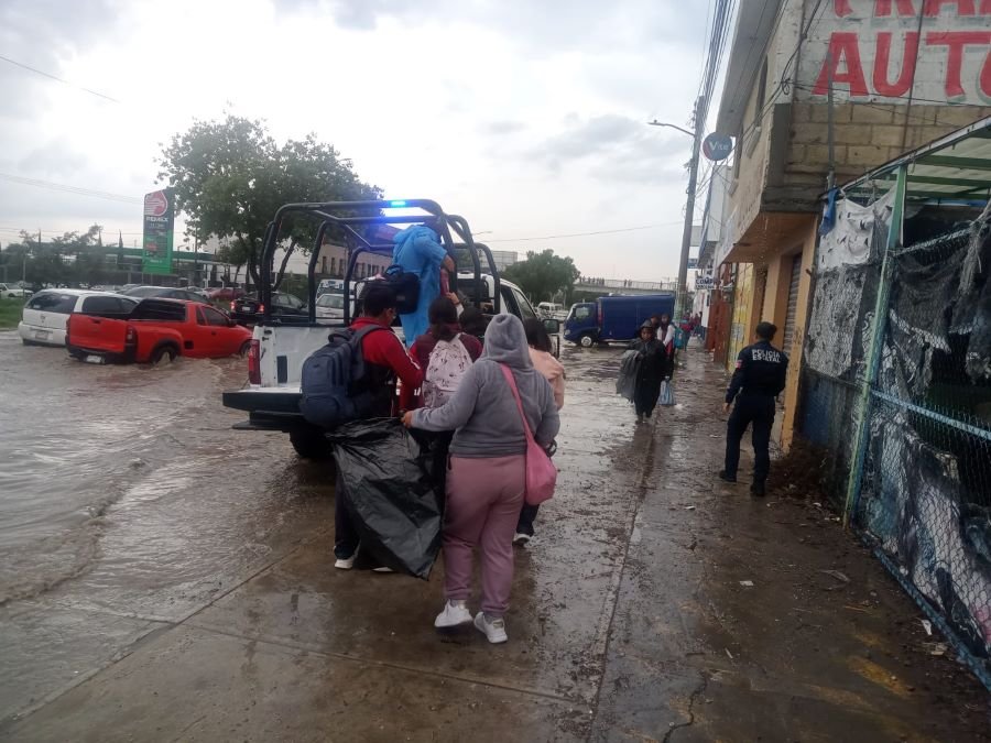 Policía Estatal Refuerza Monitoreo y Apoyo Preventivo Por Lluvias
