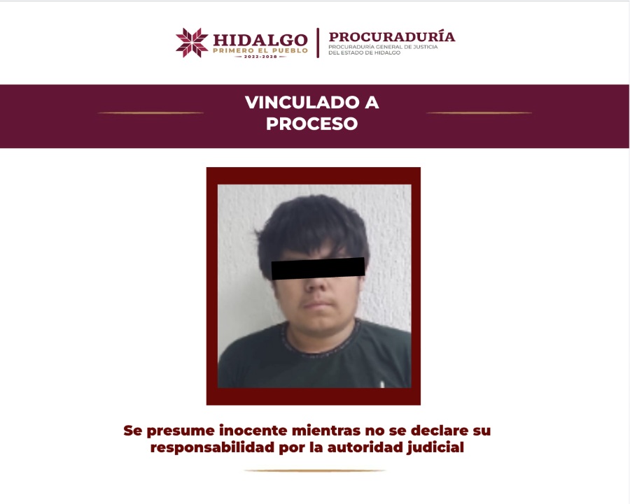 Vinculan a un hombre Por Homicidio Doloso Calificado, Robo y Robo Calificado, Ocurridos en Mineral de la Reforma