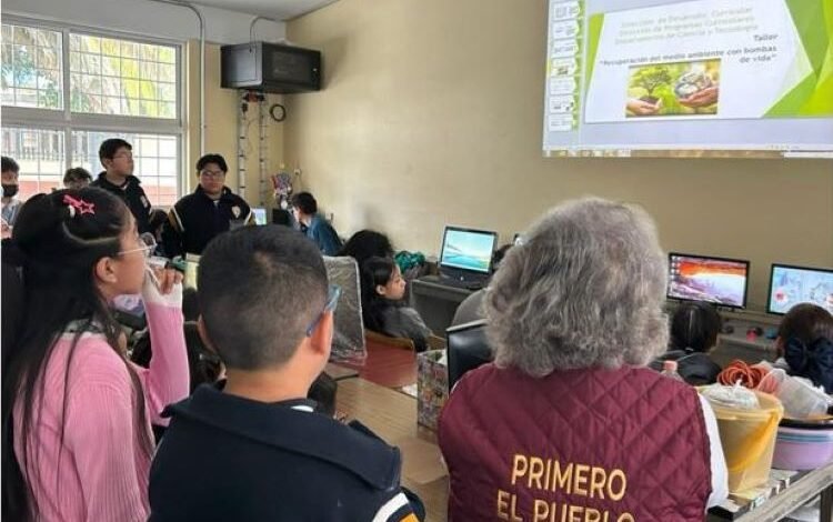 Promueve IHE la Educación Ambiental Con “Bombas de Vida”