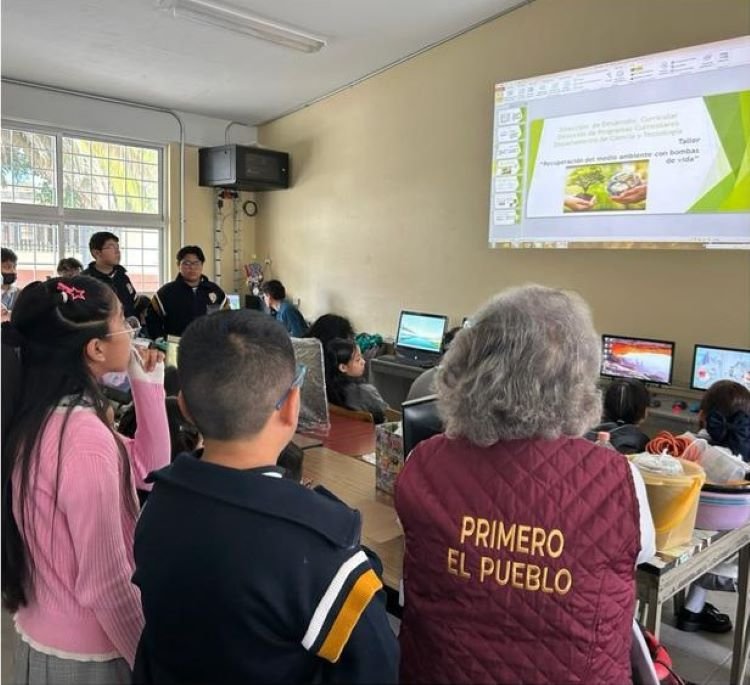 Promueve IHE la Educación Ambiental Con “Bombas de Vida”