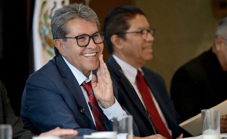 Ricardo Monreal Afirma Que La Agenda Legislativa Tendrá “Una Carga Pesada” A Partir El 1° de Septiembre