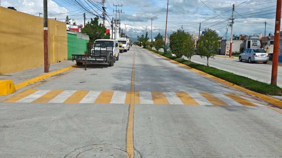 SIPDUS Pavimenta Con Concreto Hidráulico el Acceso a Rancho La Colonia Para Prevenir Inundaciones