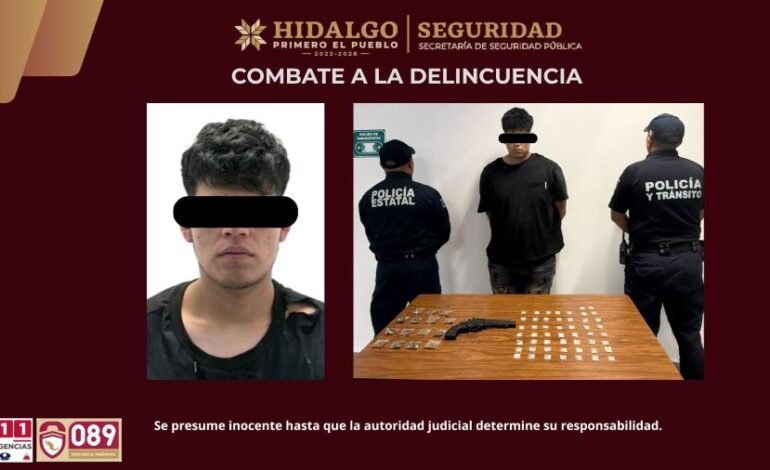 SSPH Captura a Presunto Generador de Violencia Vinculado a Hechos de Alto Impacto en Tula