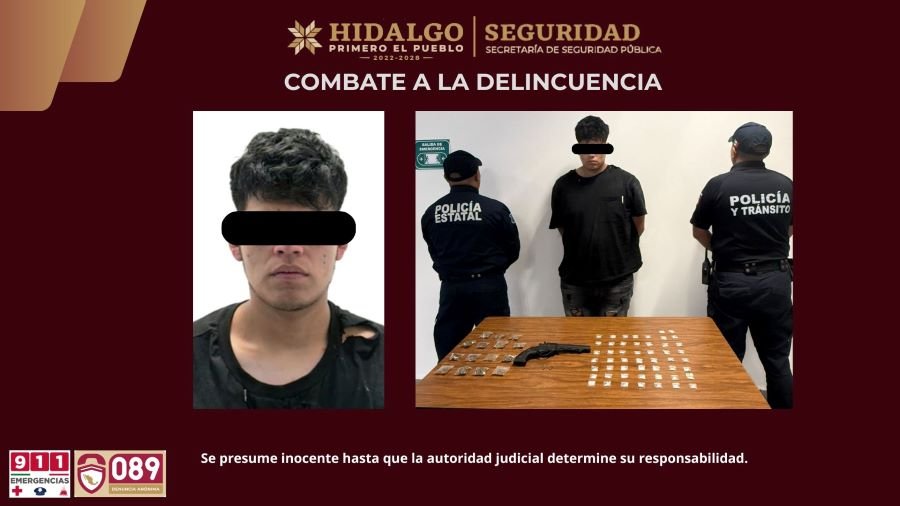 SSPH Captura a Presunto Generador de Violencia Vinculado a Hechos de Alto Impacto en Tula