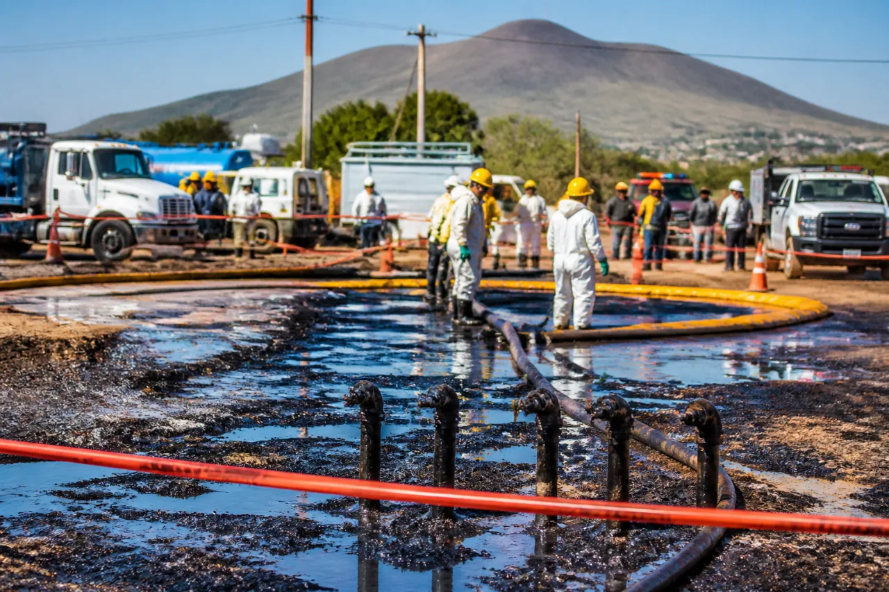 En El Derrame de Combustible En Mineral de La Reforma, No Existe Riesgo Para La Población, Ya Está Controlado: SEGOBH