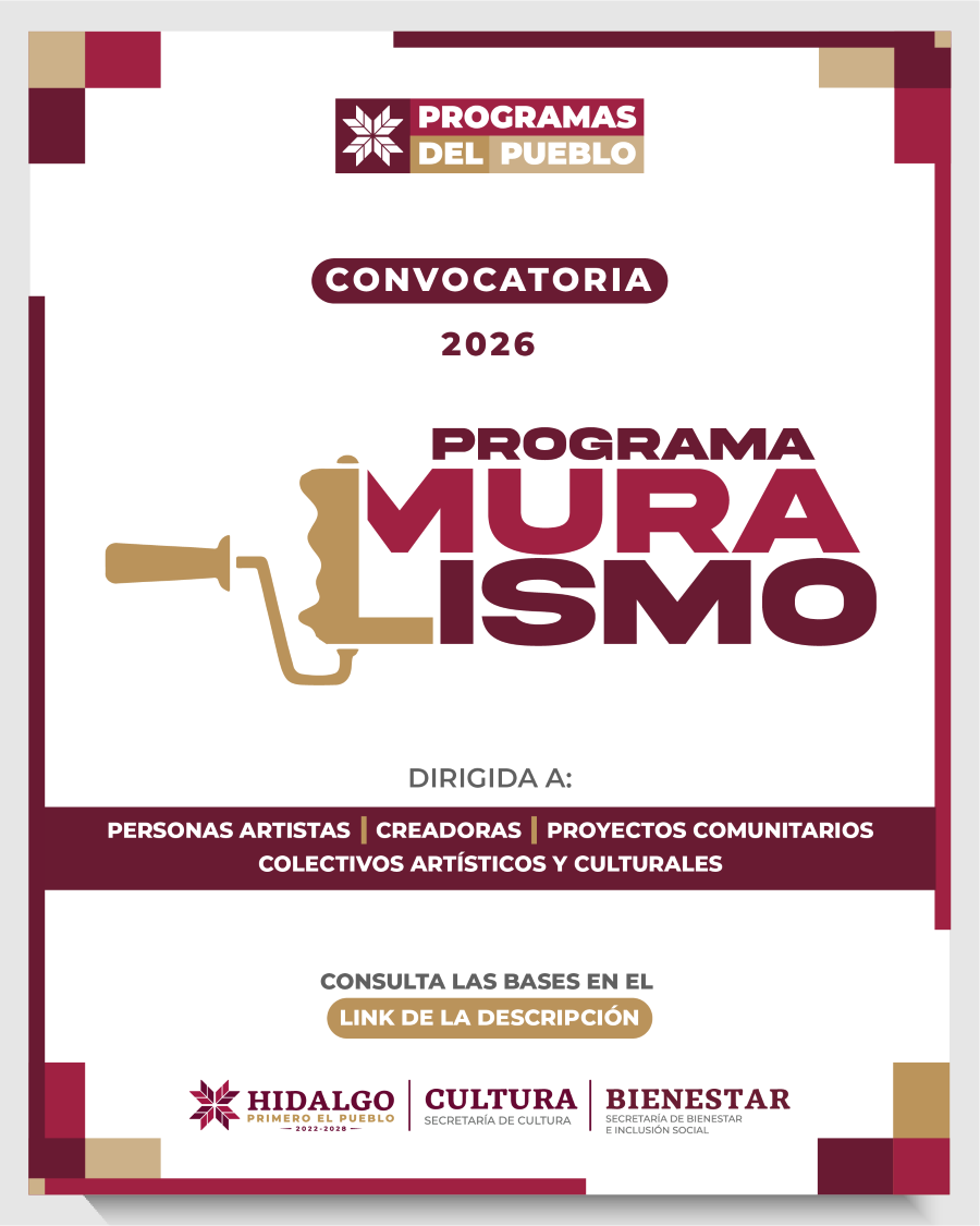 Secretaría de Cultura Abre Convocatoria del Programa Muralismo 2026