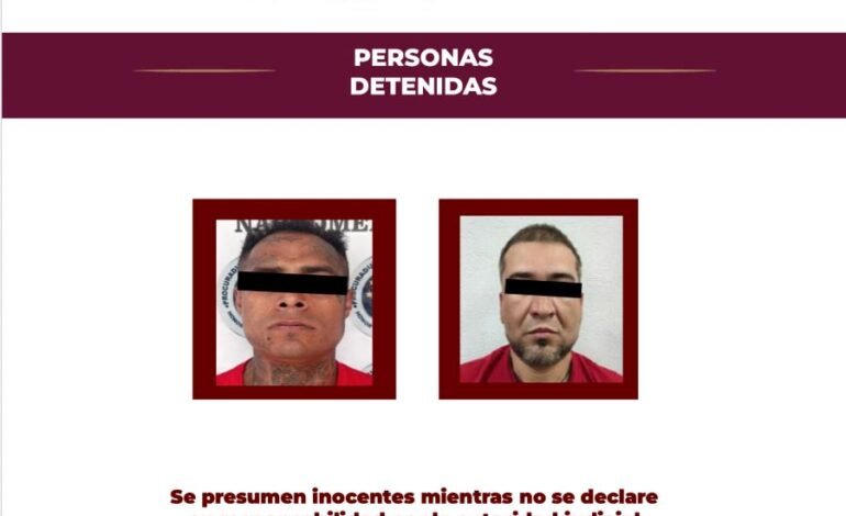Agencia de Investigación Criminal detiene a dos hombres en posesión de narcóticos y un arma de fuego