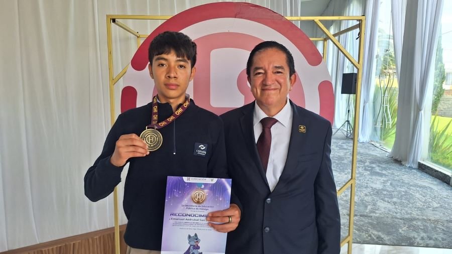Alumno de Conalep Hidalgo Integrará Selección Estatal Para Olimpiada Mexicana de Informática