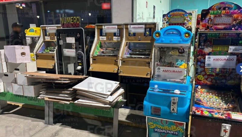 Denuncia Anónima Ante La FGR Llevo a la Policía a Catear Un Establecimiento Que Operaba Como Casino en Pachuca