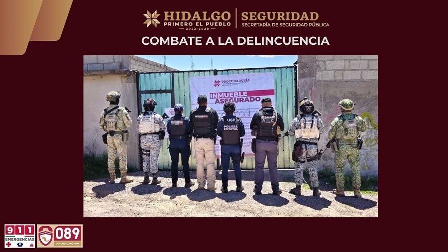 Desarticula SSPH Centro de Almacenamiento Ilegal de Combustible en Tepeapulco