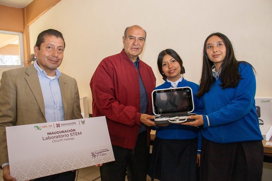 Hidalgo Destaca en Formación STEM Con la Red Más Grande de Laboratorios del País