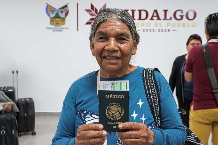 Hidalgo Impulsa Reencuentro de 20 Persona Adultas Mayores Con Sus Familias en Estados Unidos