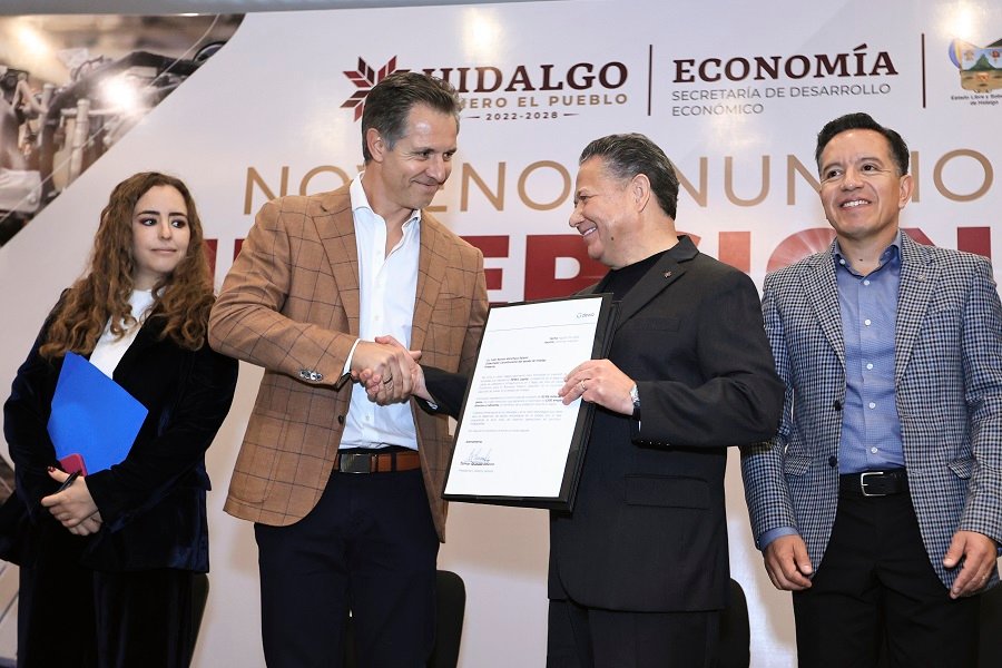 Noveno Anuncio de Inversiones Por un Monto de 21 Mil 873 Millones de Pesos