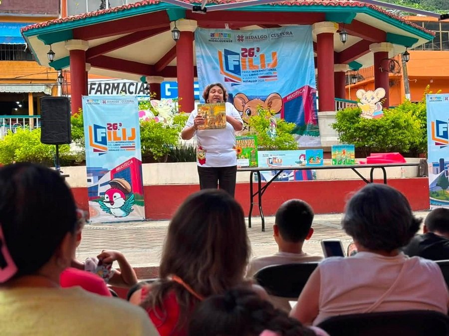 La FILIJ continúa su recorrido por Hidalgo con actividades literarias y artísticas para las comunidades