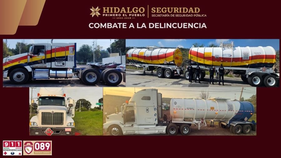 SSPH Recupera 90 Mil Litros de Hidrocarburo Robado en Tula y Singuilucan
